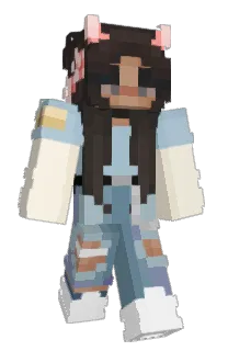 Front of Axicla's skin