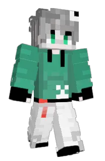 Front of Minecraft skin