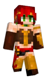 flesh and rebel Minecraft skin — Classic model — first worn by BrickmanVsMC