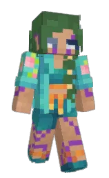 Slim Minecraft skin
