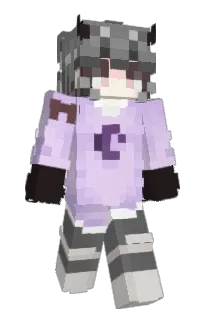 Front of Kuroska's skin