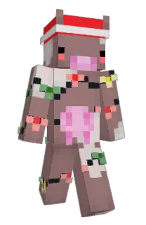 Front of RubMyWood's skin