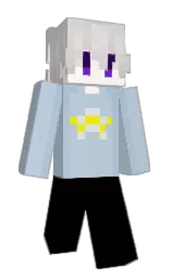 pigeon post and black Minecraft skin — Slim model
