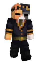 cinder and baltic sea Minecraft skin — Slim model