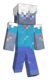 Avalanche's Minecraft skin wearing the Migrator cape