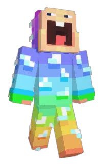 Front of Minecraft skin