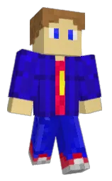 SKCALEB's Minecraft skin wearing the 15th Anniversary cape