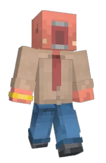 Front of Minecraft skin