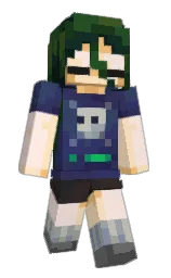 Slim Minecraft skin