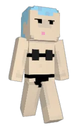 Slim Minecraft skin