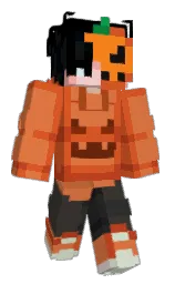 red damask and flame pea Minecraft skin — Classic model — first worn by Kotyara42