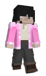Artkek's Minecraft skin wearing the Cherry Blossom cape