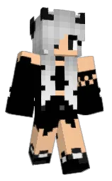 TuberkK's Minecraft skin wearing the Purple Heart cape