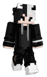 Duexei's Minecraft skin wearing the 15th Anniversary cape