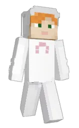 Angel_Jan's Minecraft skin wearing the Migrator cape