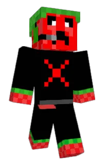 RedCreeperX's Minecraft skin