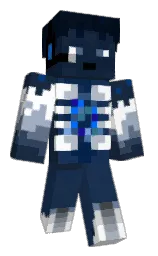 big stone and black pearl Minecraft skin — Classic model — first worn by sculkcraft_MC