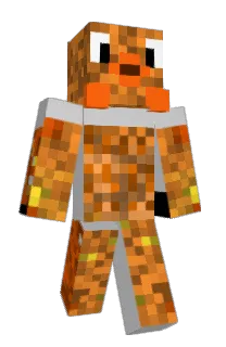 Front of Kumakii's skin