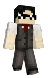 pancho and black Minecraft skin — Classic model — first worn by TheSkyl0rd