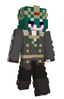 Front of klort's skin