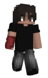 cod gray and sandal Minecraft skin — Slim model — first worn by MusiiMc
