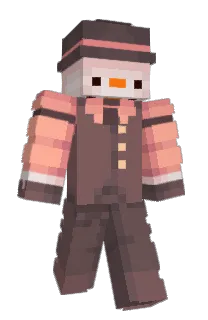 Front of Rickness's skin