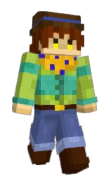 east bay and dark ebony Minecraft skin — Slim model — first worn by testalt1
