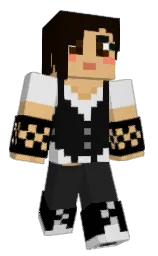 SamTheGothicWolf's Minecraft skin wearing the Migrator cape
