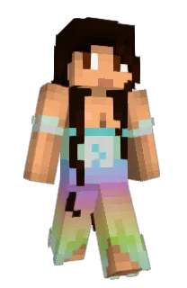 Front of Laccaria's skin