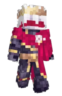 Front of worizen's skin