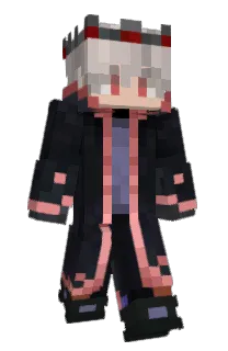 Front of DE3ATH's skin