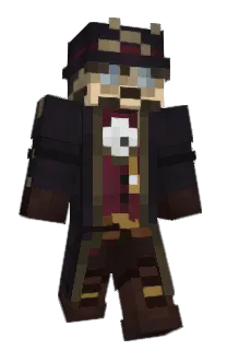 Front of KuyaDrip's skin