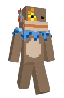 Front of Phisc's skin