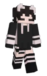 mine shaft and soft peach Minecraft skin — Slim model — first worn by GuestyPoland