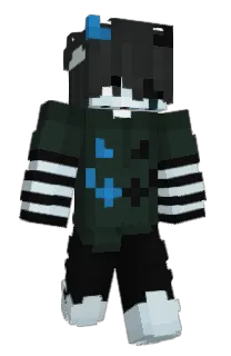 Front of SloshyMC's skin