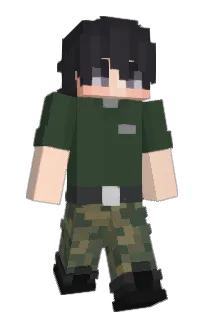 Front of Minecraft skin