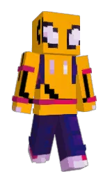 web orange and valhalla Minecraft skin — Slim model