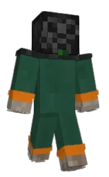Patroneme's Minecraft skin wearing the Pan cape