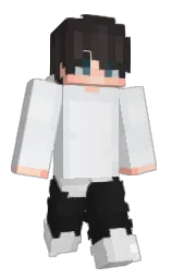porcelain and mine shaft Minecraft skin — Classic model