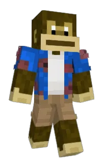 Front of bakd's skin