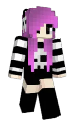 Slim Minecraft skin