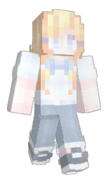 HWGGG's Minecraft skin wearing the MCC 15th Year cape