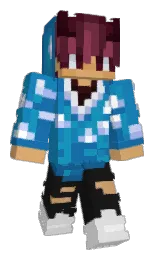 keinay's Minecraft skin wearing the Aurora cape