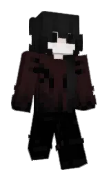 black and gondola Minecraft skin — Slim model