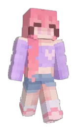 Slim Minecraft skin