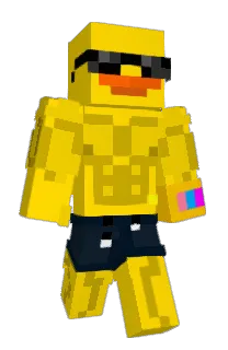 Front of Cowsin's skin