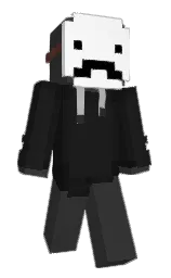 mine shaft and cod gray Minecraft skin — Classic model — first worn by Txyz_0