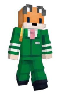 Front of Foxaco's skin