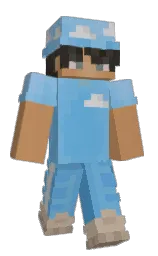 XJQ's Minecraft skin wearing the Migrator cape