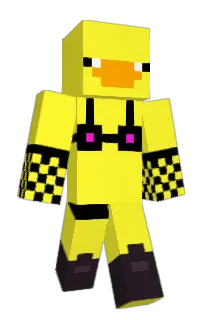 Front of Minecraft skin
